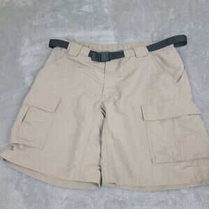 The North Face Paramount Cargo Hiking Shorts Mens Large Khaki Outdoor